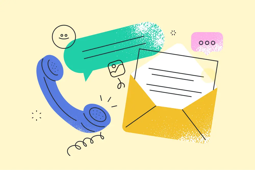 Contact form background
